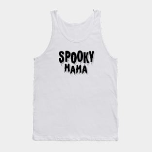 Black and White Simple Halloween Tank Top